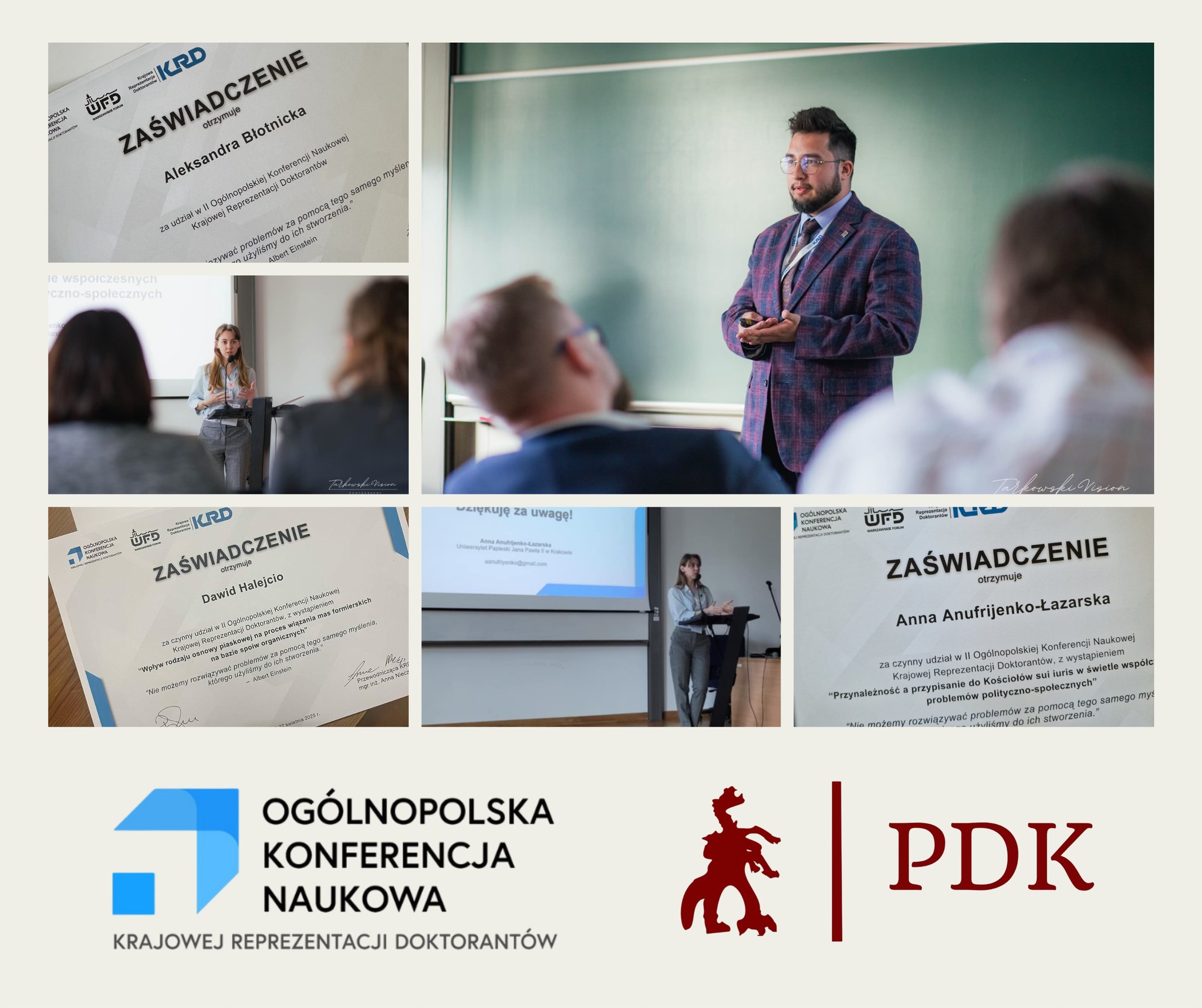 Przedstawiciele PDK na II Ogólnopolskiej Konferencji Naukowej KRD